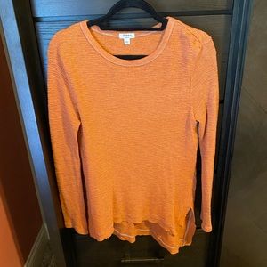 Orange sweater